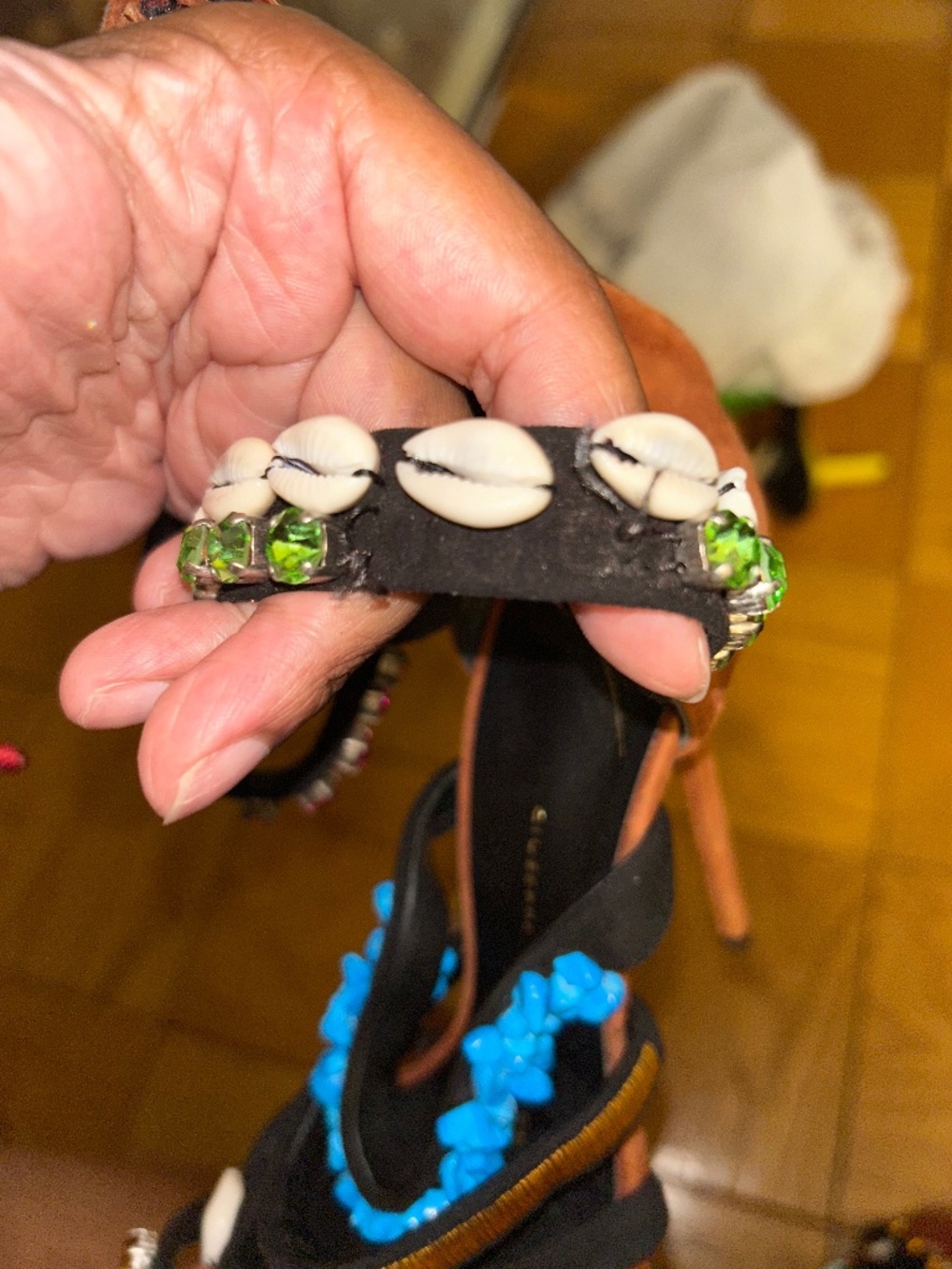 Giuseppe Zanotti Coline Beaded Shell - Picture 12 of 15